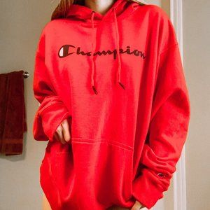 red champion sweatshirt